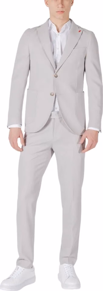 Mulish Gray Polyester Waistcoat