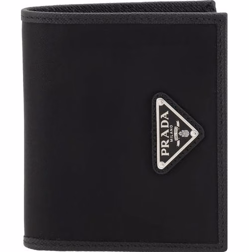 Prada Black Nylon Wallet