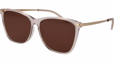 Beige Plastic Sunglasses