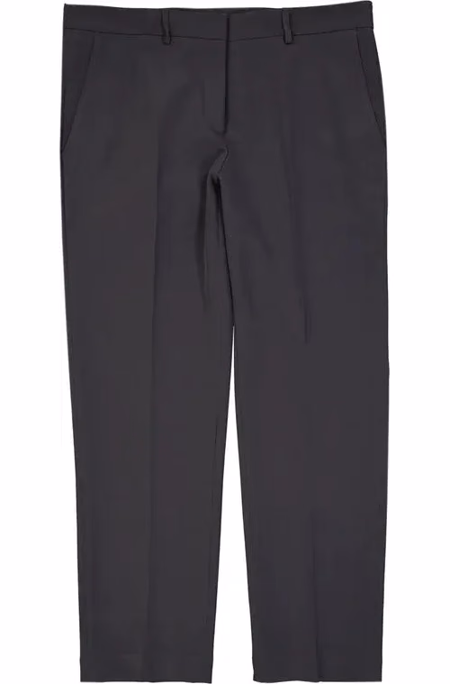 BLANCA VITA Gray Elastane Casual Pants