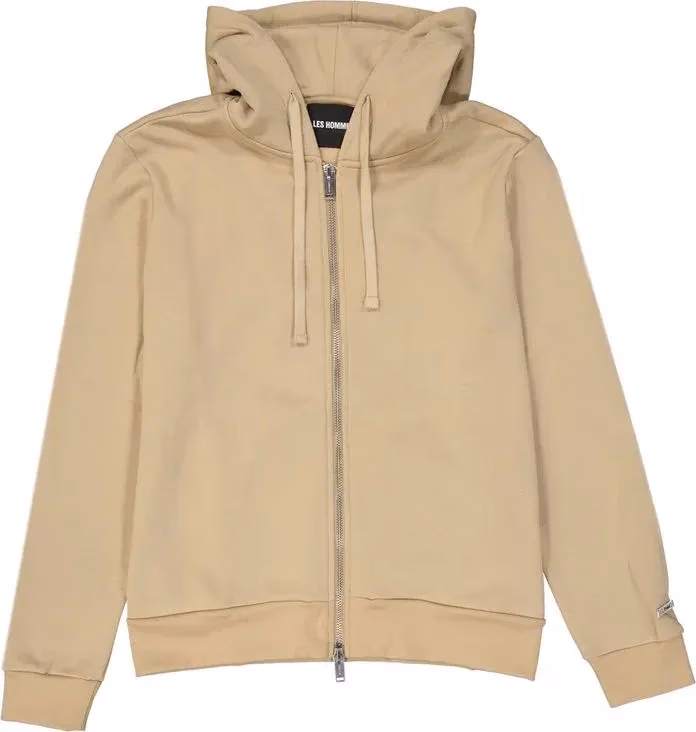 Les Hommes Beige Cotton Sweatshirt