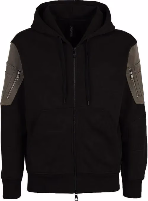 Neil Barrett Black Cotton Sweatshirt