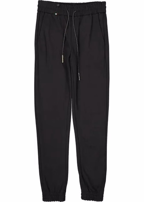 Philipp Plein Black Elastane Joggers (Workout Pants)
