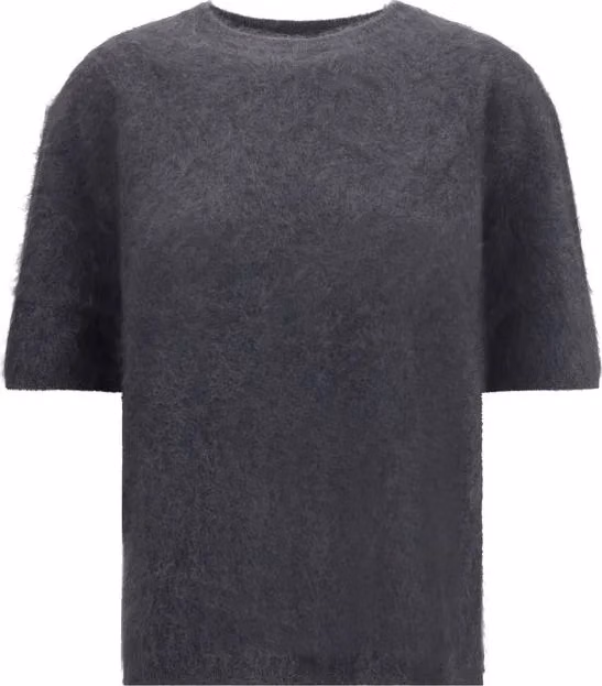 Lisa Yang Gray Cashmere Sweater