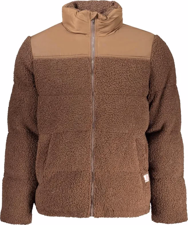 Rifle Marrone Poliestere Mens Jacket