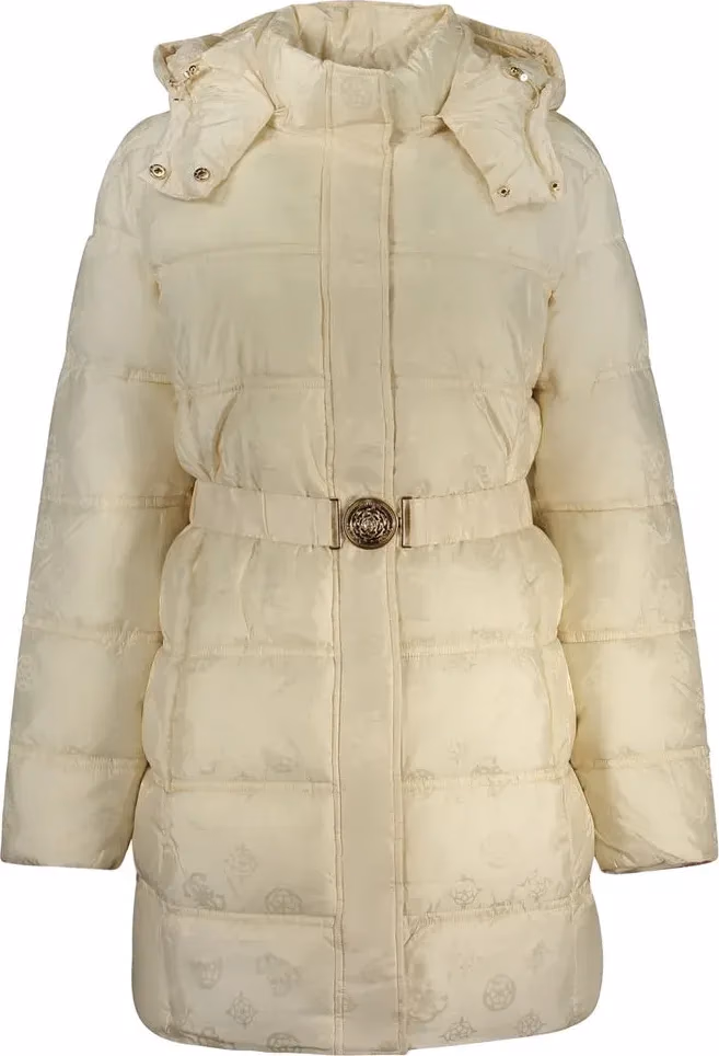 Guess Jeans Beige Poliammide Women's Jacket