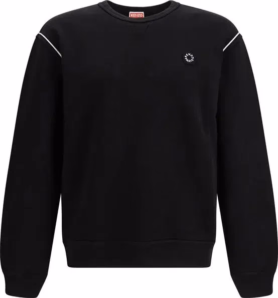Kenzo Black Cotton Sweatshirt