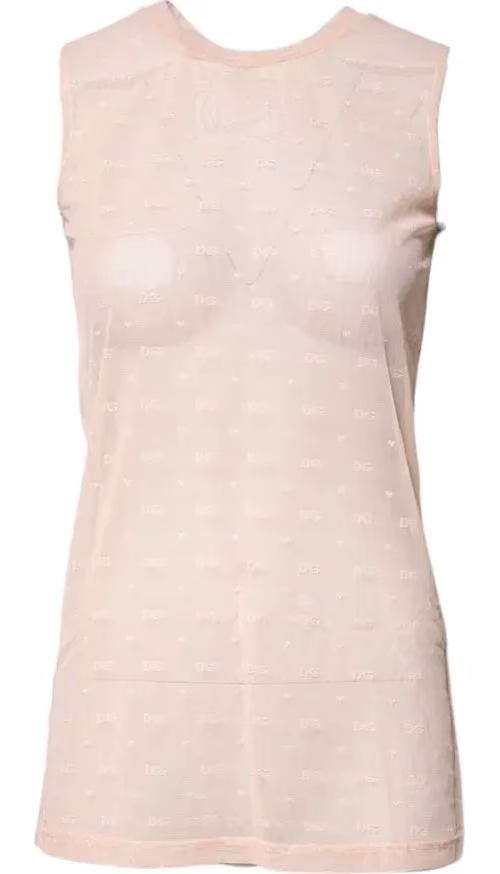 Dolce & Gabbana Beige Nylon Blouse