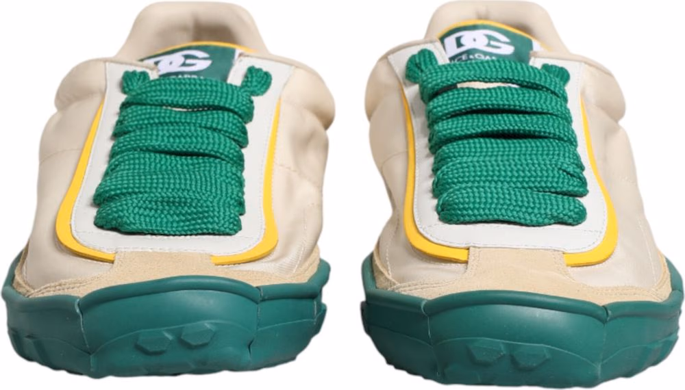 Dolce & Gabbana Multicolor Old Runner Lace Up Sneakers Shoes