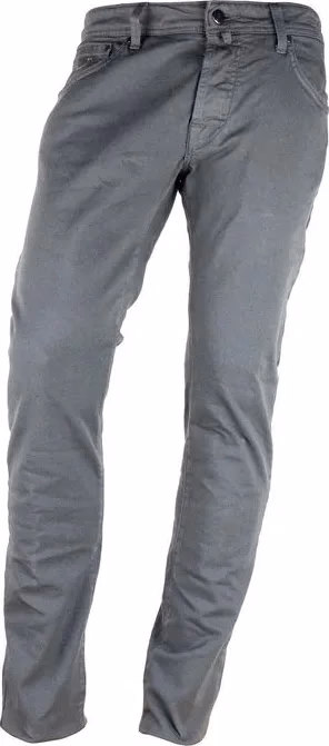 Jacob Cohen Gray Cotton Slim Fit Jeans
