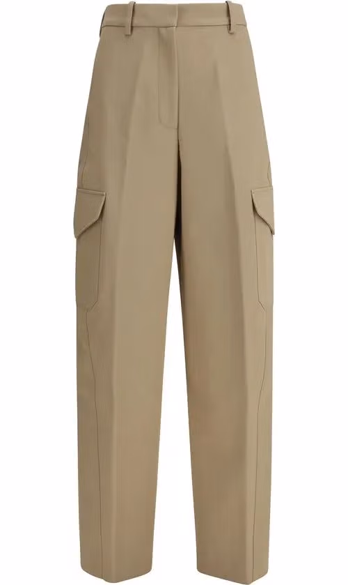 Givenchy Beige Cotton Cargo Pants