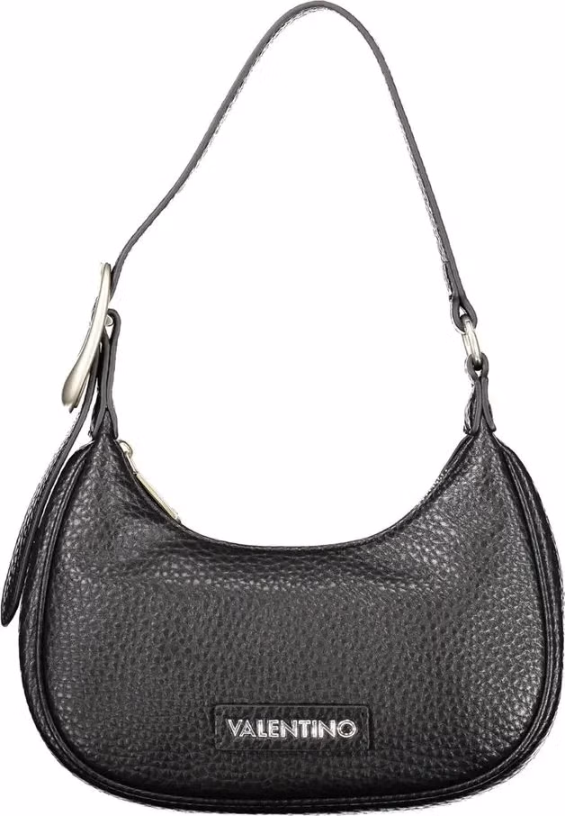 Mario Valentino Black Polyurethane Women's Bag