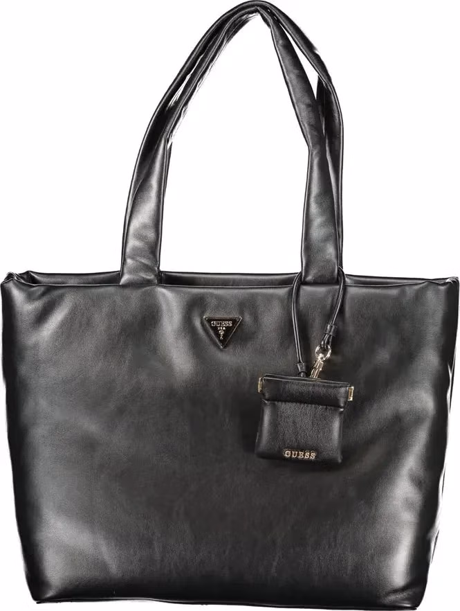 Guess Jeans Black Polyurethane Women's Handbag