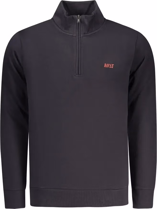 Rifle Blue Cotton Men Sweatshirt