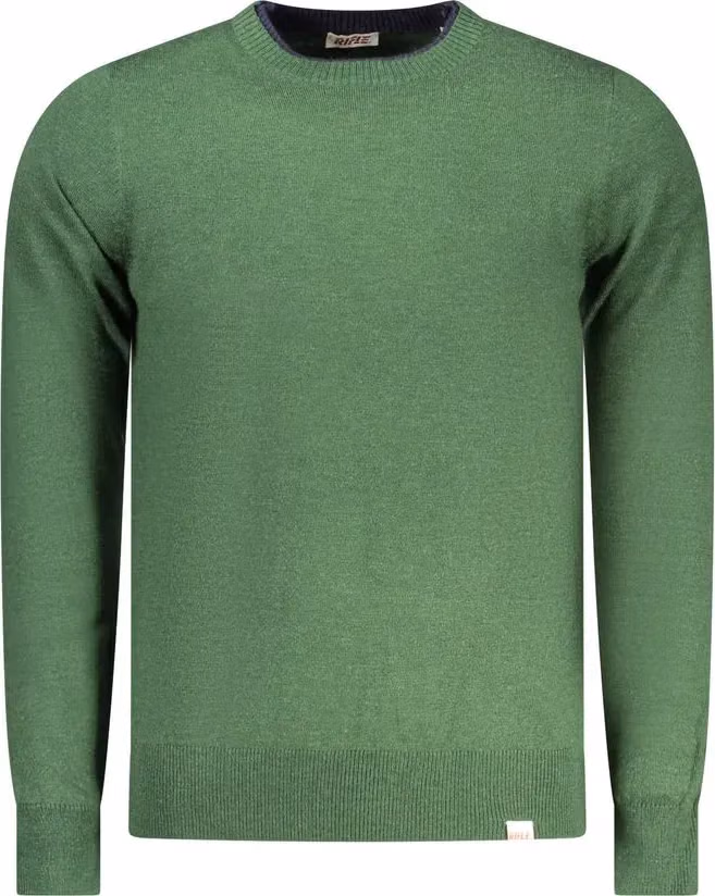 Rifle Verde Polyester Men's Sweater