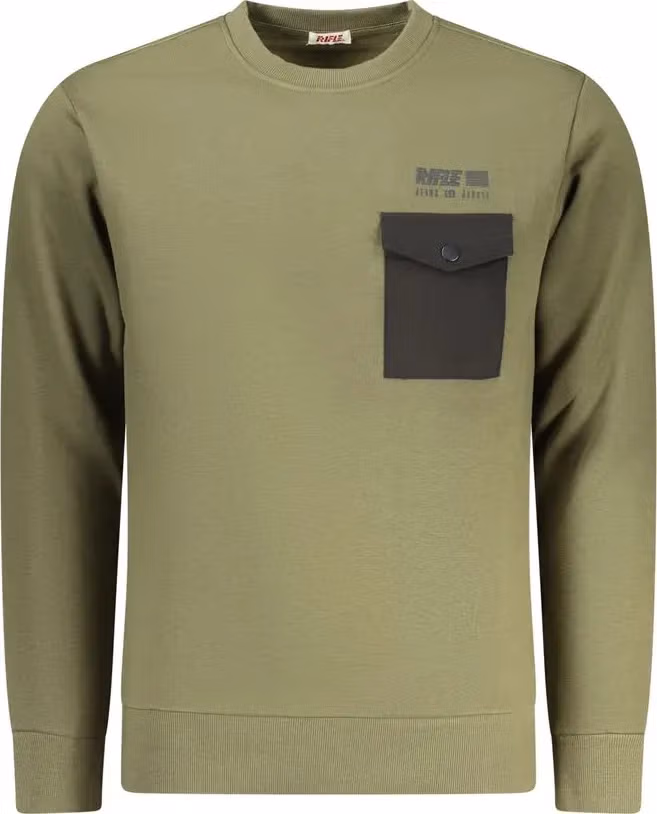 Rifle Verde Cotton Men Sweatshirt