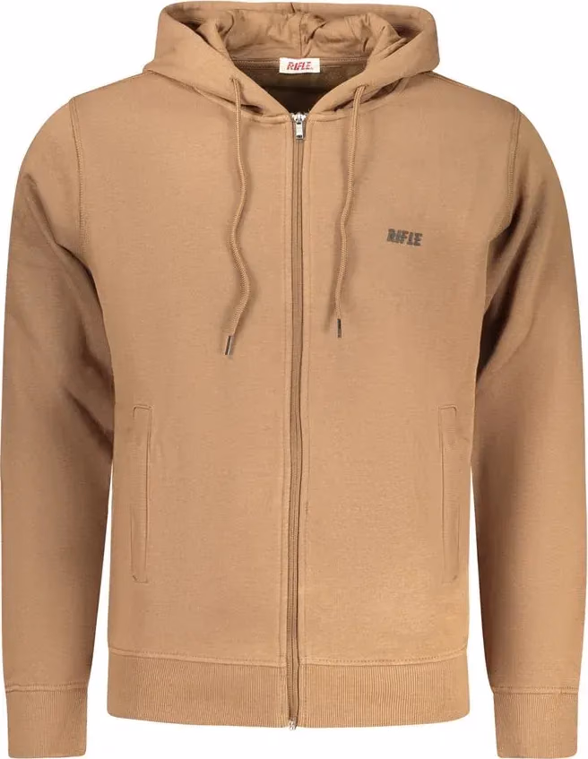 Rifle Marrone Cotton Men's Hoodie