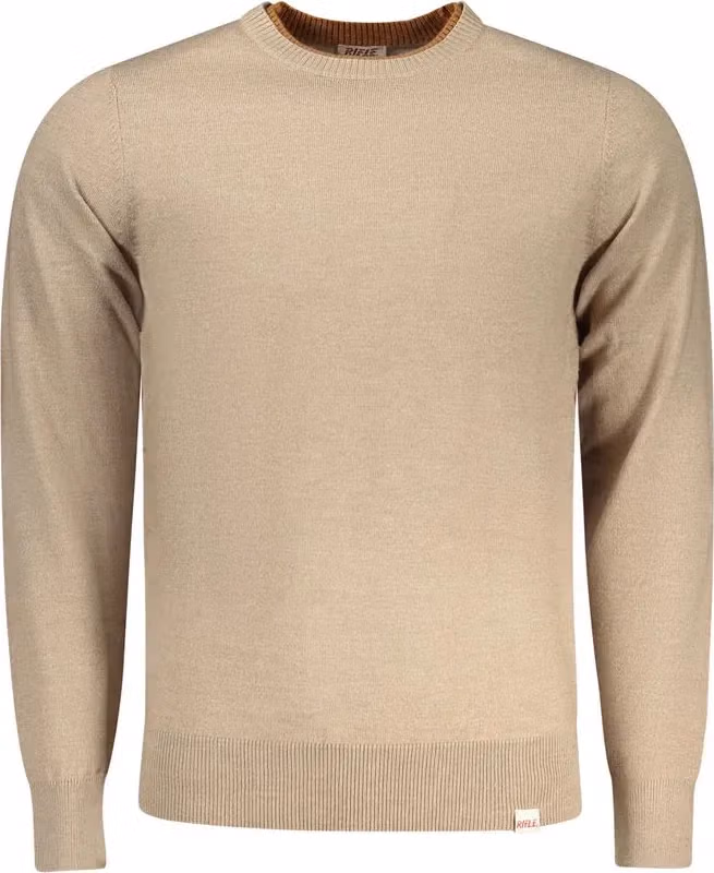 Rifle Beige Polyester Men's Sweater