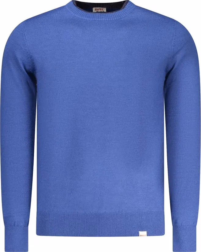 Rifle Blu Polyester Men Sweater