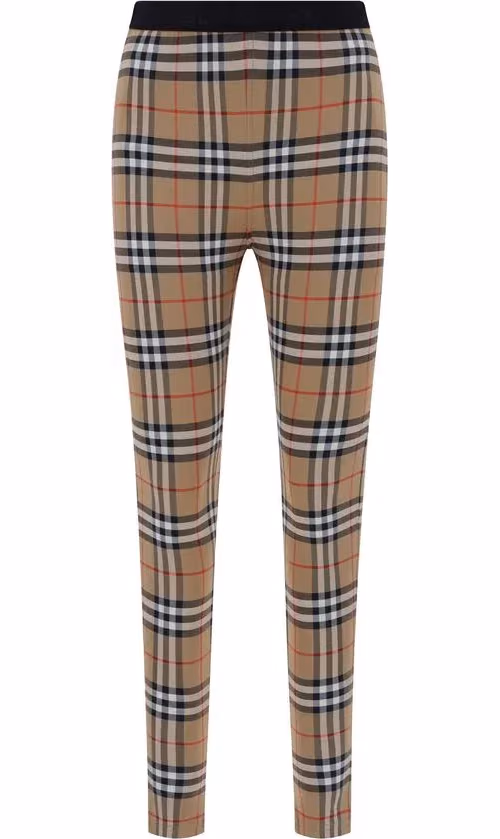 Burberry Brown Polyamide Leggings