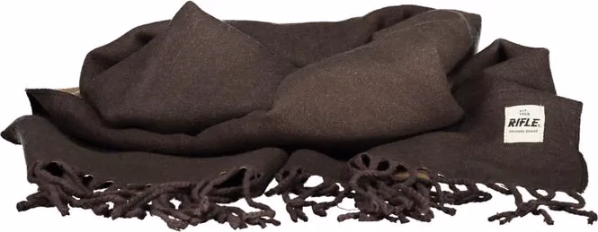 Rifle Marrone Poliestere Men Scarf