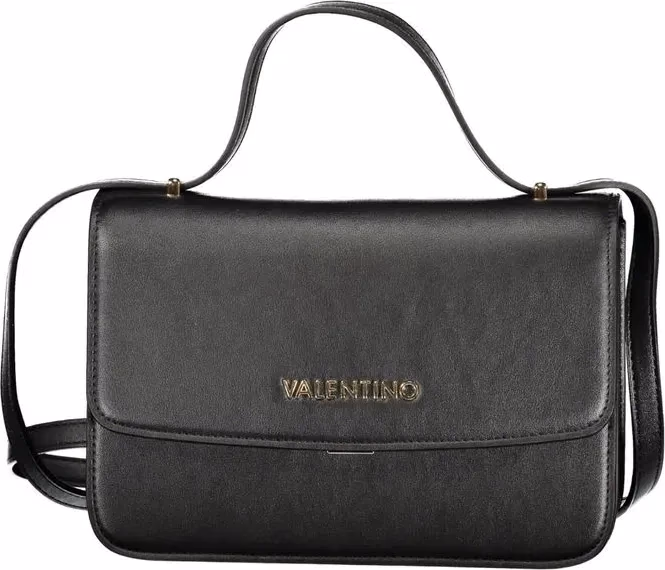 Mario Valentino Black Polyurethane Women's Bag