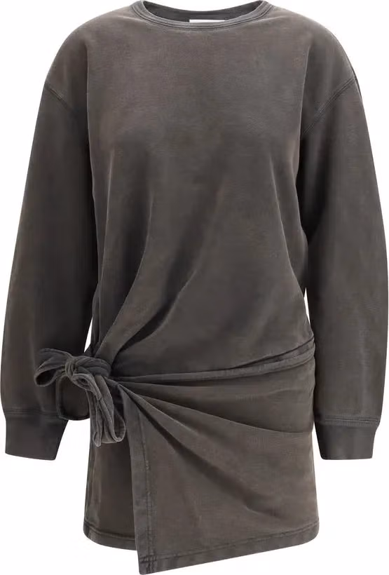 Isabel Marant Étoile Gray Cotton Casual Dress