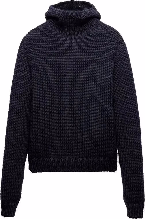 Prada Blue Wool Turtleneck