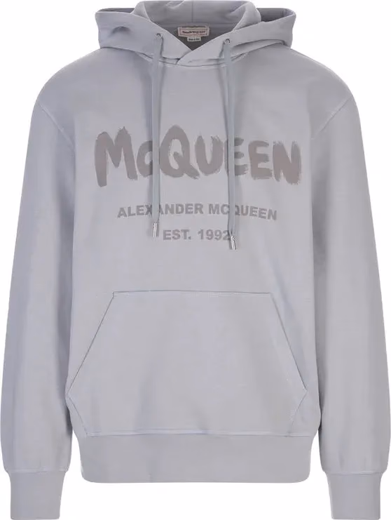 Alexander McQueen Gray Cotton Sweatshirt