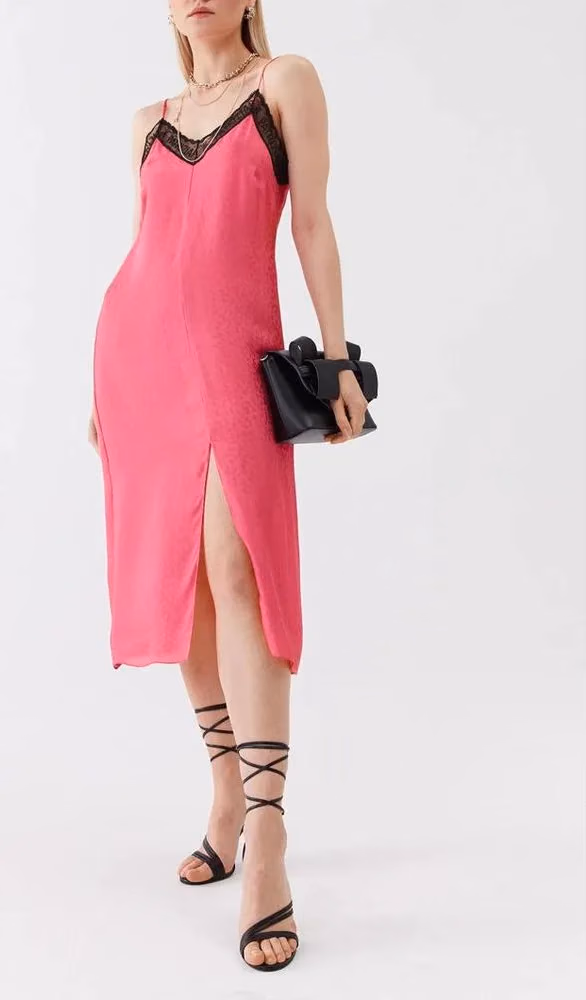 Patrizia Pepe Fuchsia Viscose Casual Dress