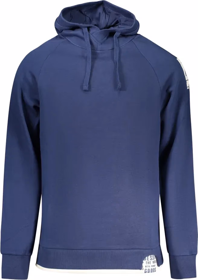 Rifle Blue Cotton Men's Sweatshirt