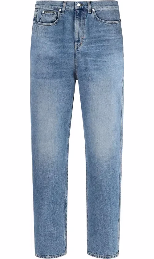 Gucci Blue Cotton Slim Fit Jeans
