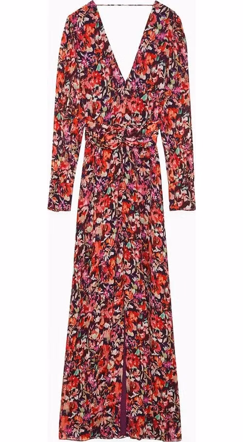 Patrizia Pepe Red Viscose Casual Dress