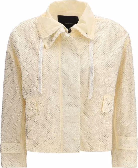 PINKO Bicolor Polyester Jacket