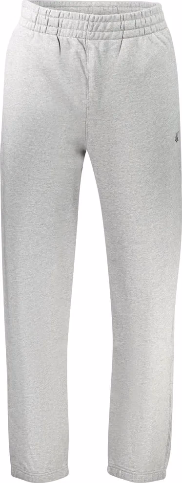 Calvin Klein Grigio Cotton Men Sport Trouser