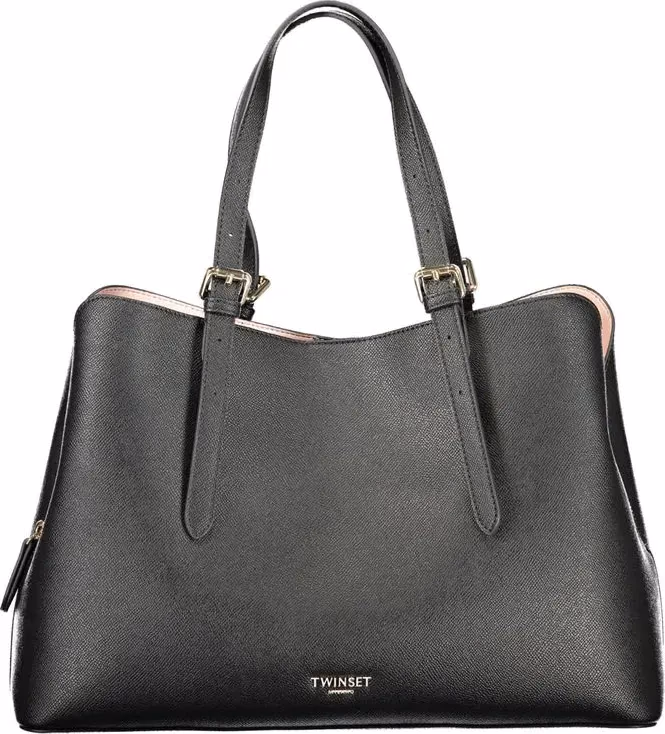 Twinset Nero Polyurethane Women Tote