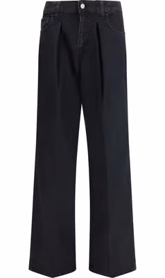 Black Cotton Jeans Denim