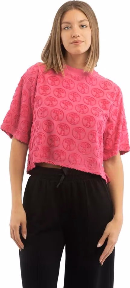 Moschino Fuchsia Cotton T-Shirt