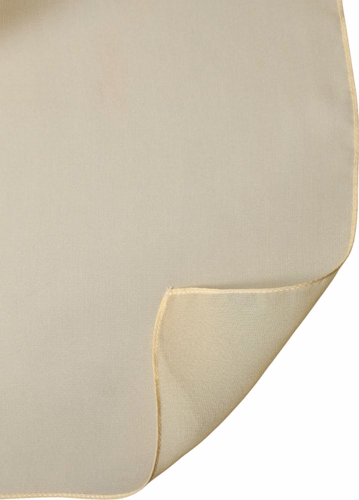 Dolce & Gabbana Light Yellow Silk Wrap Shawl Foulard 100cm x 99cm Scarf