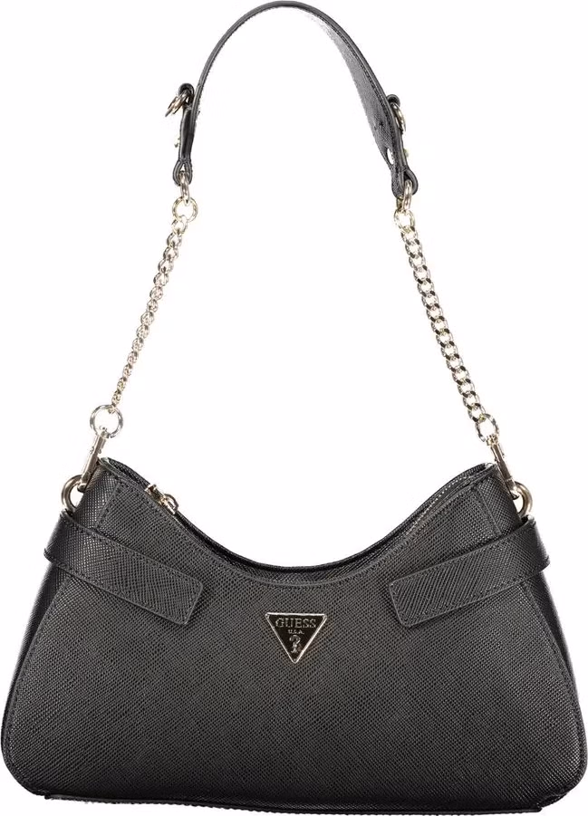 Guess Jeans Black Polyurethane Women's Handbag
