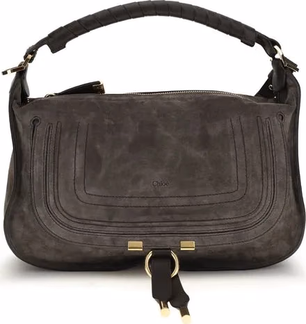 Chloé Brown Calf Leather Bos Taurus Shoulder Bag