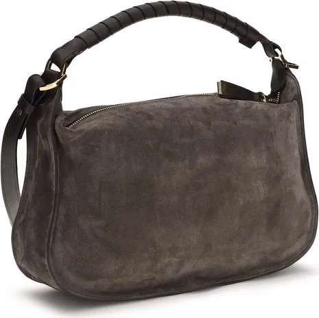 Chloé Brown Calf Leather Bos Taurus Shoulder Bag