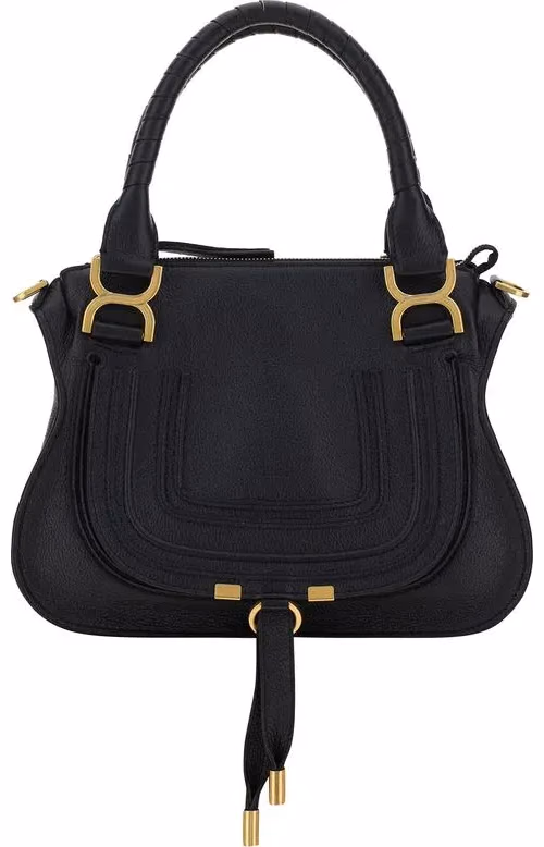 Chloé Black Calf Leather Bos Taurus Handbag