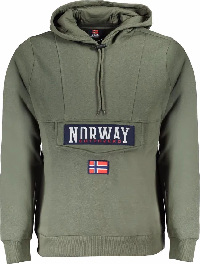 Norway 1963 Verde Cotton Men Sweatshirt