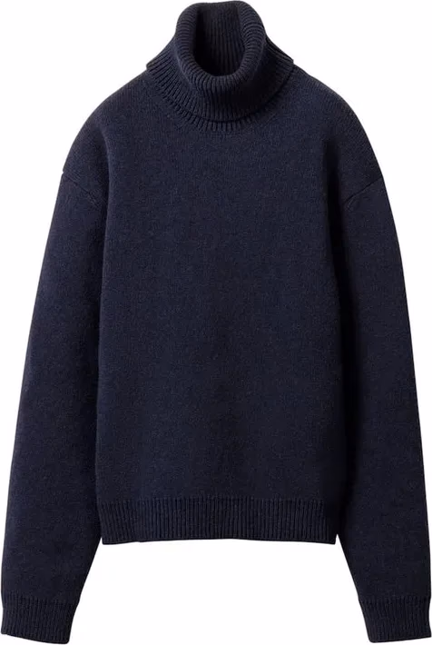 Miu Miu Blue Cashmere Turtleneck