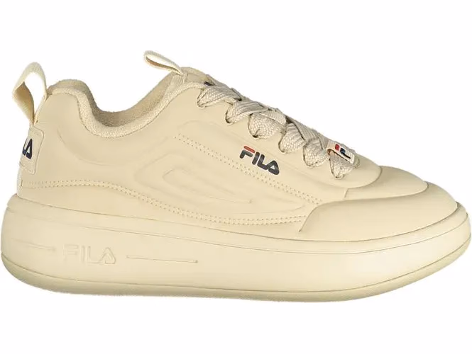 Fila Beige Polyester Women Sneaker