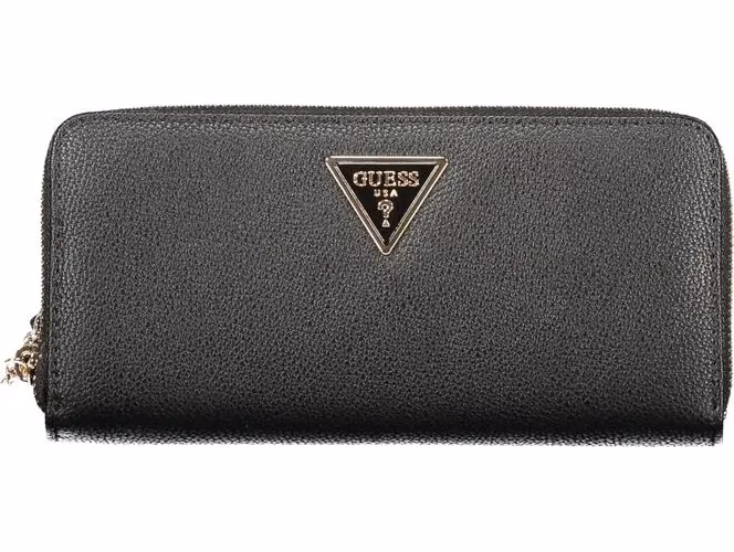 Guess Jeans Black Polyurethane Women Wallet