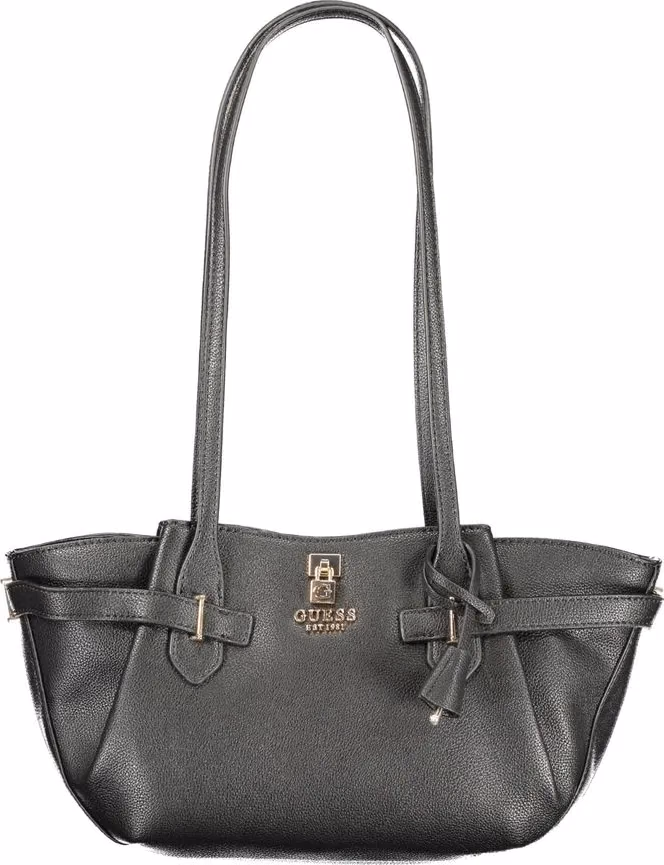 Guess Jeans Nero Polyurethane Women Handbag