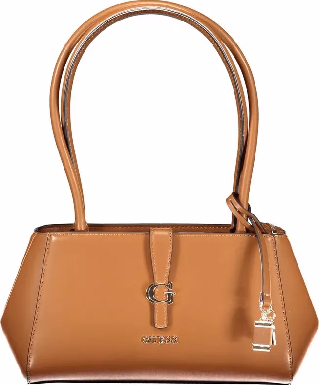 Guess Jeans Marrone Poliuretano Female Handbag