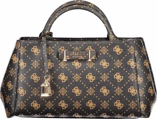 Guess Jeans Marrone Poliuretano Women Handbag